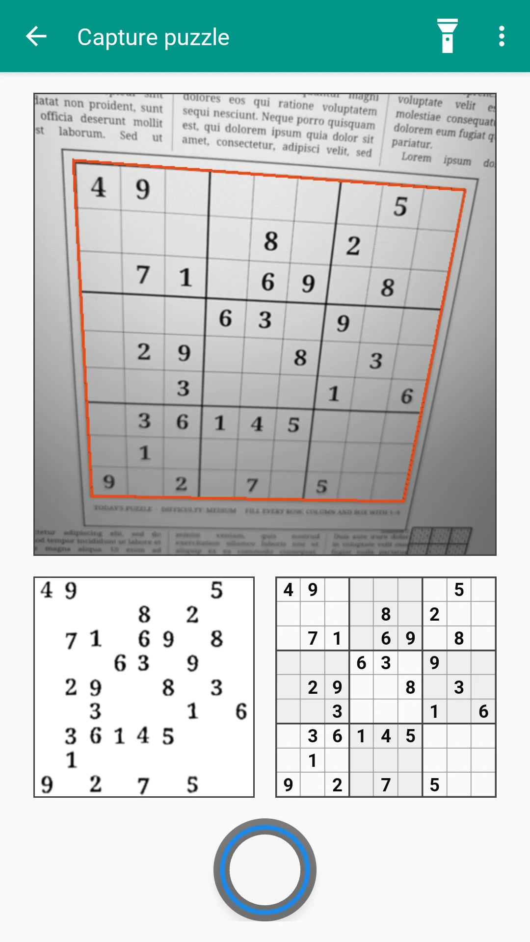 Andoku Sudoku 3 screenshot