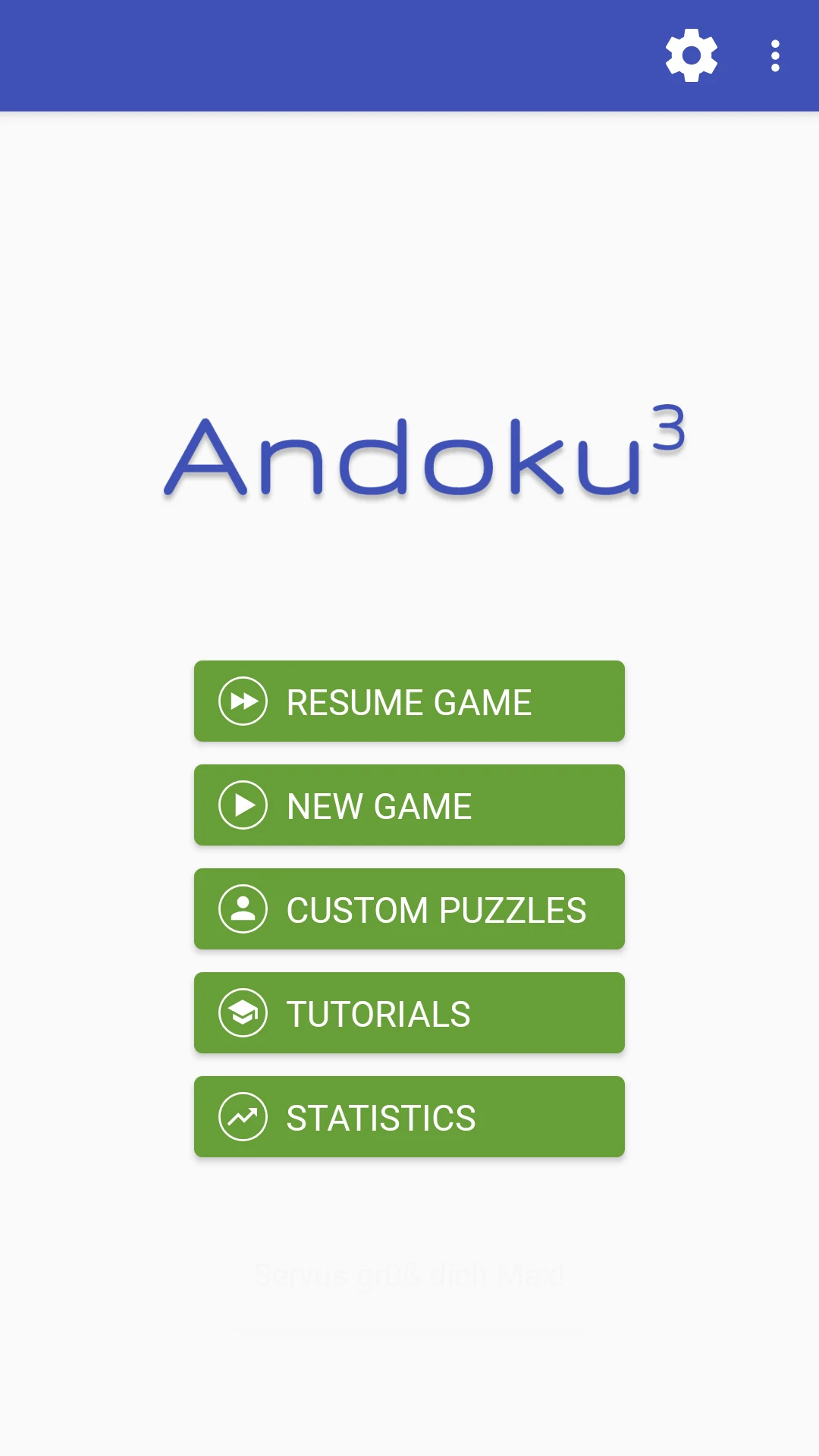 Andoku Sudoku 3 screenshot