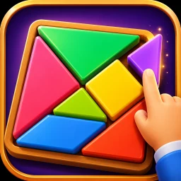 Tangram Puzzle: Polygram Block 图标